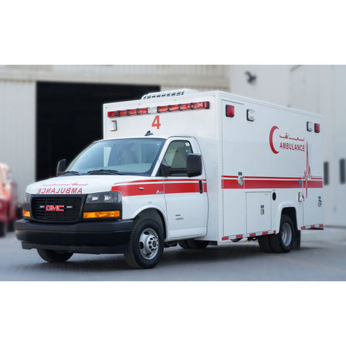 Ambulancia con cuerpo modular independiente - NF-AMB-TYPEIII - NAFFCO FZCO - tipo III / con 4 camillas / refrigerada