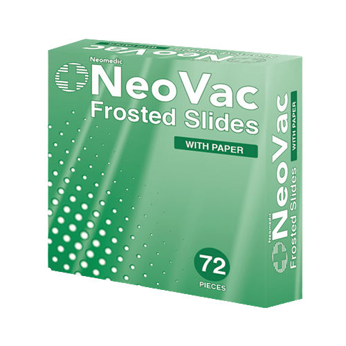 Portaobjetos de vidrio deslustrado - Neovac - Neomedic Limited