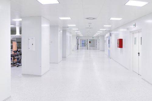 Estructura de muros para centro sanitario - Operamed - modular
