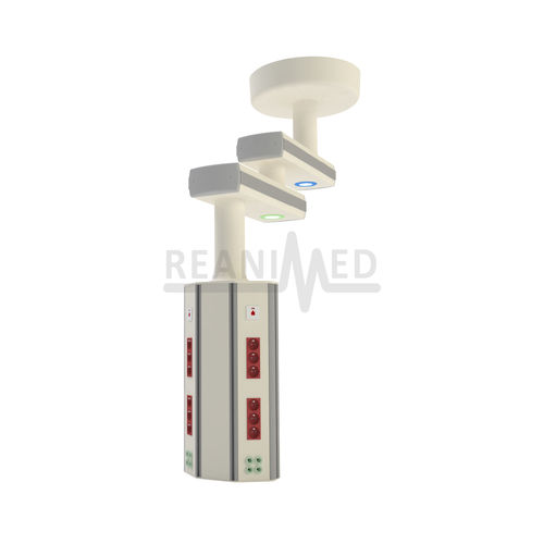 Brazo de distribución de techo - PND-HXM-M04-2K - Reanimed Teknik Tibbi Sistemler Ltd Sti - de anestesia / para cuidados intensivos / articulado