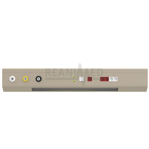 Unidad médica de cabecera horizontal - SAHRA - Reanimed Teknik Tibbi Sistemler Ltd Sti - de pared / para unidad de cuidados intensivos / con luz