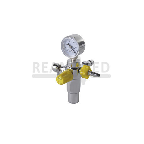 Regulador de presión de gases médicos - VKR-TRB-A0001 - Reanimed Teknik Tibbi Sistemler Ltd Sti - monoetapa / flujo ajustable