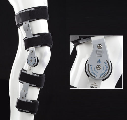 Órtesis de rodilla - G766T - Tecnoway - articulada