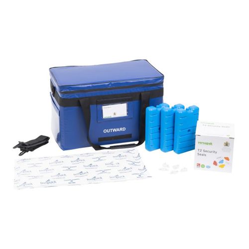 Bolsa para muestras biológicas - PYTB2_THRMLBNDL - Versapak International Limited - para productos termosensibles / de laboratorio / de PVC