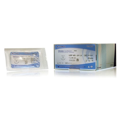Hilo de sutura no reabsorbible - Chiralen  - Vitrex Medical A/S - cirugía oftálmica / cirugía ortopédica / cirugía plástica