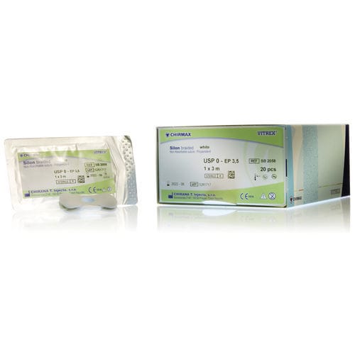 Hilo de sutura no reabsorbible - Silon - Vitrex Medical A/S - cirugía gastrointestinal / 5-0 / 4-0