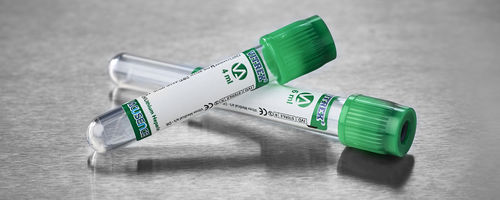 Tubo de extracción de laboratorio - Vacusence 10 series - Vitrex Medical A/S - cilíndrico / por plasma / para extracción de muestras