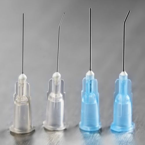 Aguja de seguridad - Inox® - Vitrex Medical A/S - embotada / 23 G / 27 G