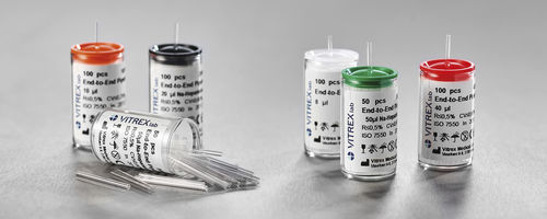Micropipeta manual - End-to-End  - Vitrex Medical A/S - capilar / de volumen fijo