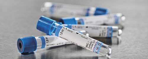 Tubo de extracción para el análisis de la coagulación - Vacusence+ - Vitrex Medical A/S - cilíndrico / de sangre / para extracción de muestras