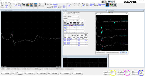 Software de análisis - Sierra Software - Cadwell Industries - de control / de adquisición / de prueba