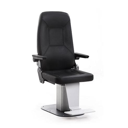Sillón de reconocimiento de oftalmología - RC-500 - Rodek - eléctrico / de altura variable / con reposapiernas