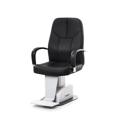 Sillón de reconocimiento de oftalmología - RC-200 - Rodek - eléctrico / de altura variable / con reposapiernas