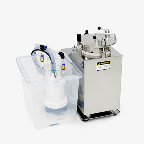 Unidad de filtración para líquido - RFS-10 - Rodek - de polvo / de laboratorio / para el sector médico
