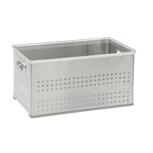 Canasta de aluminio - G®-STACK A 113  - Gmöhling Transportgeräte GmbH - para el transporte de muestras / para almacenamiento / para carro