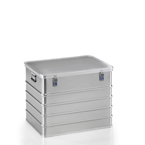 Contenedor para transporte - G®-PREMIUM PLUS BOX A 1589 - Gmöhling Transportgeräte GmbH - de aluminio / apilable
