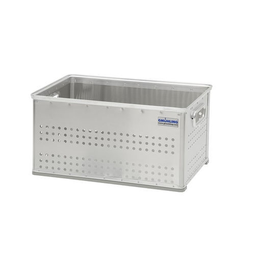 Canasta para el transporte de muestras - G®-STACK A 1130  - Gmöhling Transportgeräte GmbH - para almacenamiento / para carro / de aluminio