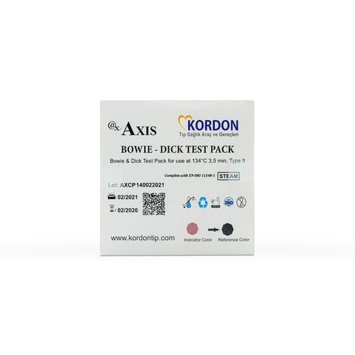 Kit de prueba de esterilización - AXCP140 &ndash; 200 - Axis - Bowie-Dick
