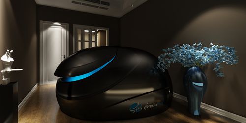 Cámara de aislamiento sensorial con altavoces de sonología - Dreampod Stealth - Dreampod
