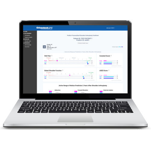 Software clínico - Predict+® - Exactech - para cirugía ortopédica / para traumatología / análisis de datos