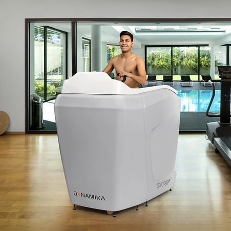 Bañera de hidromasaje miembros inferiores - Spa°Jogger® - Dynamika - con cinta rodante / con lámparas de cromoterapia