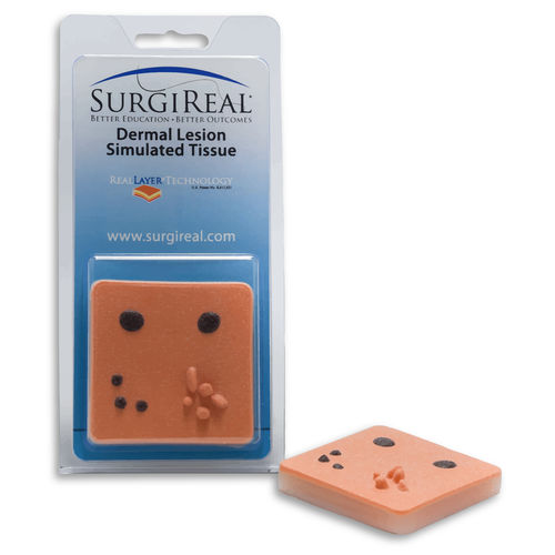 Simulador de formación - SurgiReal Products - de biopsia / para cuidados dermatológicos / pad