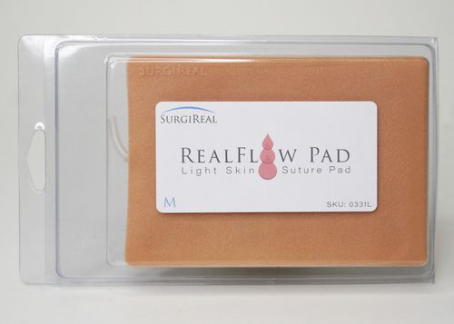 Simulador para sutura - RealFlow - SurgiReal Products - para cuidados de enfermería / de cirugía / para cuidados de urgencias
