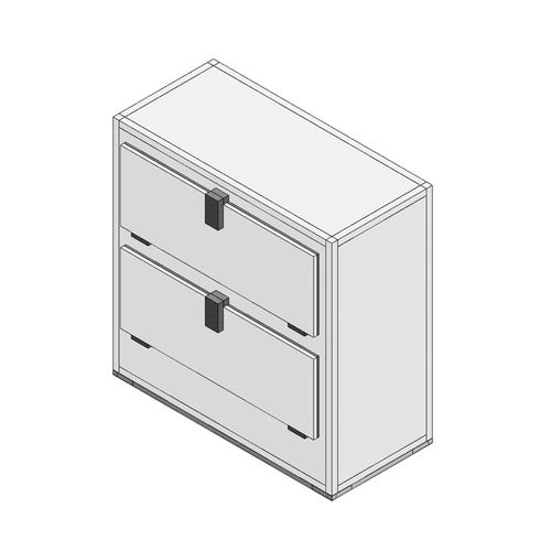Cámara mortuoria para camillas mortuorias - MORG22L - FRIMA CONCEPT - 2 cuerpos / de carga transversal / con 2 puertas