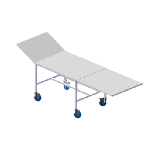 Mesa rectangular - TABL072 - FRIMA CONCEPT - con ruedas / plegable / basculante