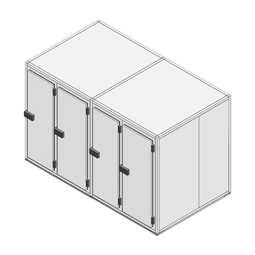 Cámara mortuoria frigorífica para camillas mortuorias - MORGDIV - FRIMA CONCEPT - para varios cuerpos / de carga frontal / con puerta