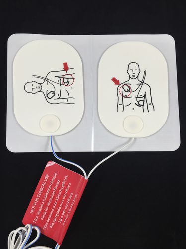 Electrodo de desfibrilación pad - DART Sim ECG Simulator - de monitorización / de pecho