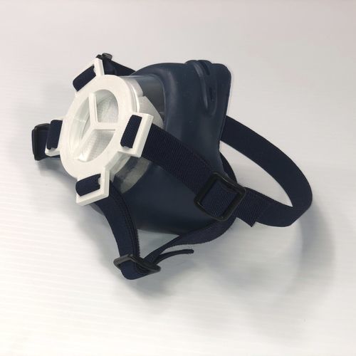 Mascarilla respiratoria de polipropileno - 125001 - SynDaver Labs - de poliéster / tipo copa / semimáscara