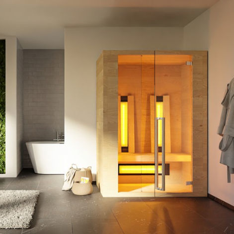 Sauna cabina - RED - Stenal - de infrarrojos
