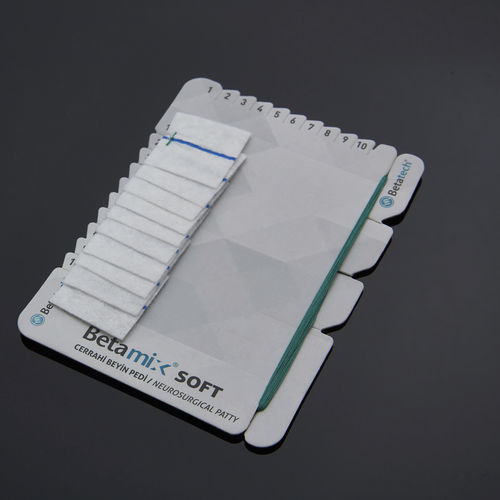 Agente hemostático pad - Patties - Betatech Medical - neurocirugía