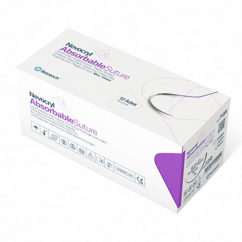 Hilo de sutura reabsorbible - NEVOCRYL PGA  - Betatech Medical - cirugía general / cirugía ortopédica / cirugía oftálmica