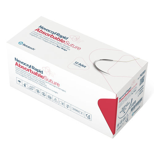 Hilo de sutura reabsorbible - NEVOCRYL RAPID PGA  - Betatech Medical - cirugía oral / cirugía oftálmica / cirugía uroginecológica