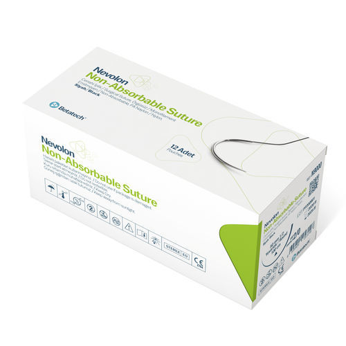 Hilo de sutura no reabsorbible - NEVOLON - Betatech Medical - cirugía general / neurocirugía / cirugía cardiovascular