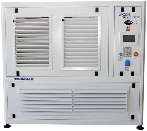 Purificador de aire central - CW1000 CONTAINER - TEKNOMAR LTD - UVC / por plasma / HEPA H14