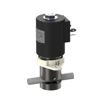 Válvula para el sector médico - 16.006.230 - A. u. K. Müller GmbH & Co. KG - con solenoides / de control directo / de acero inoxidable