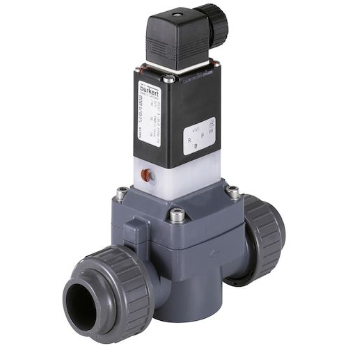Válvula para el sector médico - 0142  - Bürkert GmbH & Co. KG Fluid Control Systems - con solenoides / manual / con separación de fluidos