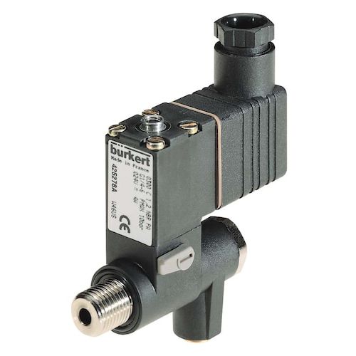 Válvula para el sector médico - 300  - Bürkert GmbH & Co. KG Fluid Control Systems - gas-líquido / con solenoides / de vacío