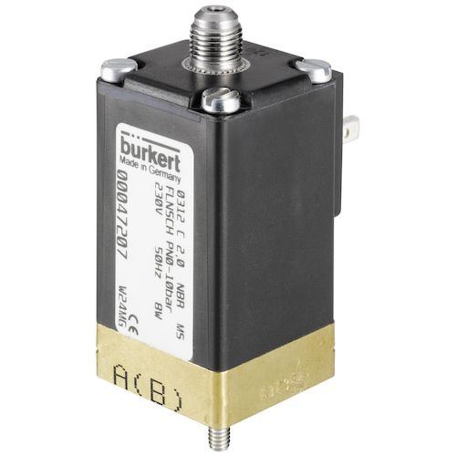 Válvula para el sector médico - 0312  - Bürkert GmbH & Co. KG Fluid Control Systems - con solenoides / de acero inoxidable / de latón