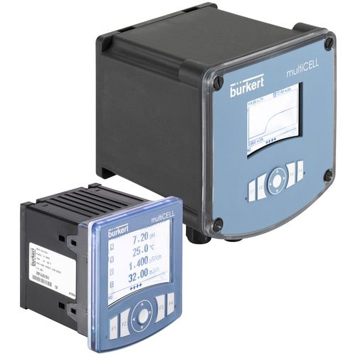 Controlador de caudal - 8619  - Bürkert GmbH & Co. KG Fluid Control Systems - de presión / de pH / de proceso