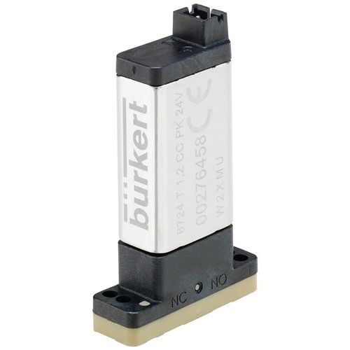 Válvula para el sector médico - 6724  - Bürkert GmbH & Co. KG Fluid Control Systems - de vacío / con solenoides / de alta presión