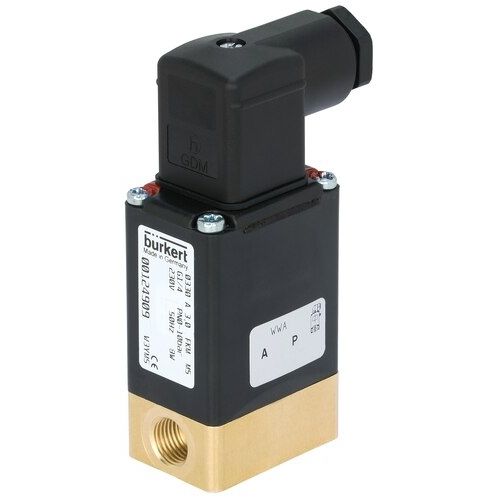 Válvula para el sector médico - 0330  - Bürkert GmbH & Co. KG Fluid Control Systems - con solenoides / manual / con separación de fluidos