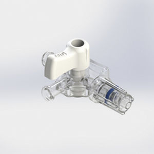 Conector para perfusión con grifo - 565336 - Elcam Medical Italy - en T / LUER®-lock