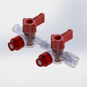 Plataforma de infusión de 4 vías - 427603 - Elcam Medical Italy - para cuidados intensivos