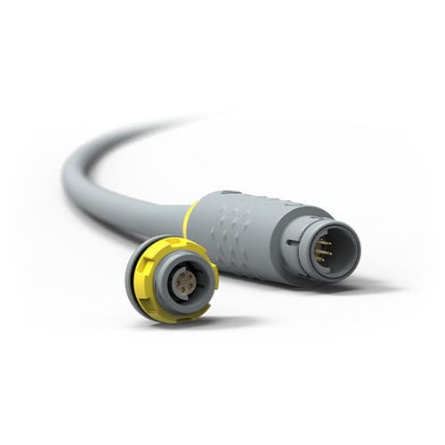 Conector para dispositivos médicos - Core series  - Fischer Connectors - de plástico / aislado / de extensión-retracción
