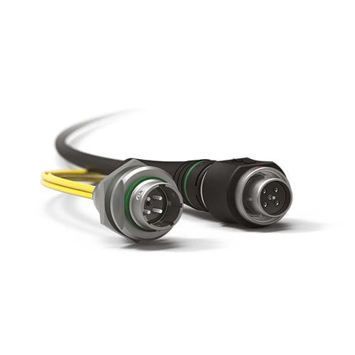 Conector para el sector médico - FiberOptic Hybrid - Fischer Connectors - de datos / de latón / resistente al agua