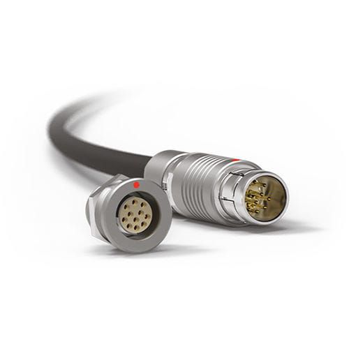 Conector para dispositivos médicos - Core series  - Fischer Connectors - de latón / resistente al agua / circular